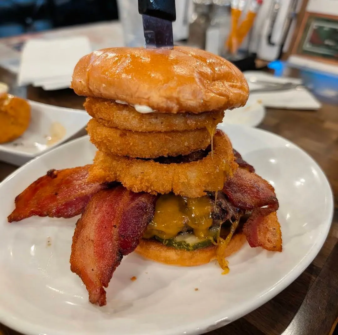 Lone Star Smoke Burger at Slater's 50/50